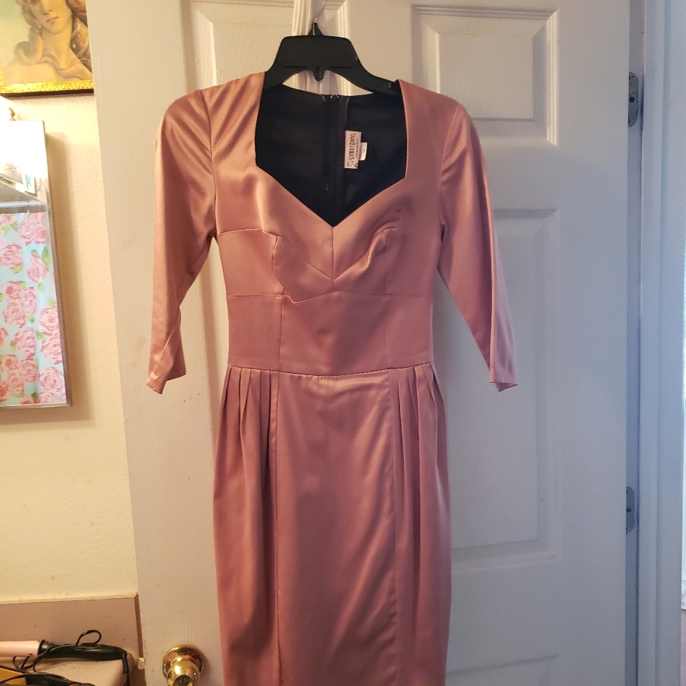 Mon Cheri Deadly Dames wiggle dress